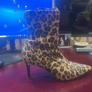 Leopard Print Bootie